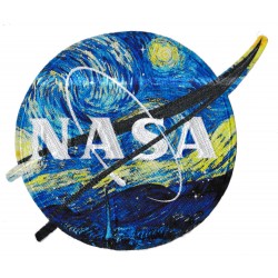 Aufnäher groß Patch Bügelbild NASA logo