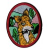 Iron-on Patch Fox painting