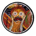 Iron-on Patch art the Scream