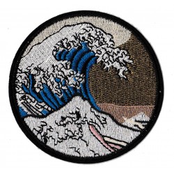 Iron-on Patch The Great Wave Kanagawa