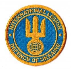 Aufnäher Patch Bügelbild Internationale Legion Ukraine