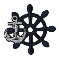 Iron-on Patch Marine Anchor Bar