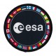 Patche écusson thermocollant ESA tissé logo 