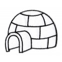 Iron-on Patch igloo