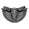 Iron-on Patch Guitar rock wings
