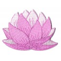 Iron-on Patch flower lotus