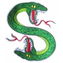 Iron-on Back Patch double Snake