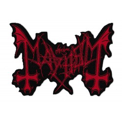 Mayhem toppa ufficiale intrecciata patch