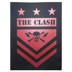 The Clash parche babero grande backpatch