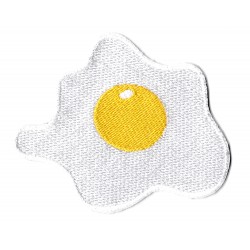 Iron-on Patch fried egg