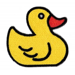 Iron-on Patch duck bath