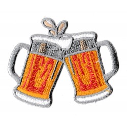 Iron-on Patch beer mugs