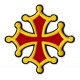 Patche écusson Croix Occitane