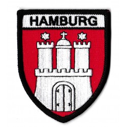 Aufnäher Patch Bügelbild Hamburg