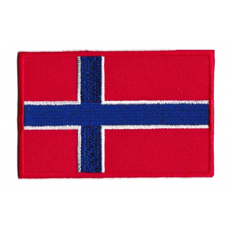 Patche écusson drapeau Norvège