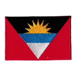 Aufnäher Patch Flagge Bügelbild Antigua und Barbuda