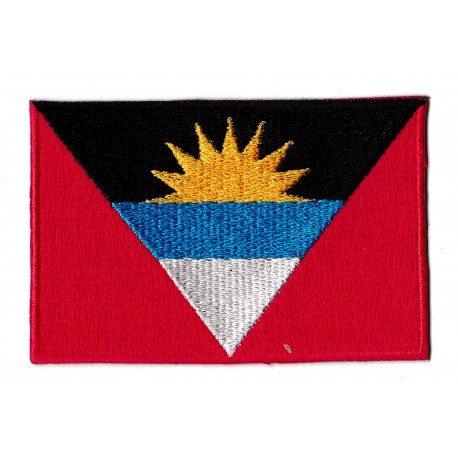 Patche écusson drapeau Antigua-et-Barbuda