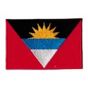 Aufnäher Patch Flagge Bügelbild Antigua und Barbuda