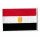 Aufnäher Patch Flagge Bügelbild Ägypten