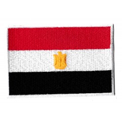 Aufnäher Patch Flagge Bügelbild Ägypten