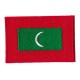 Patche écusson drapeau Maldives