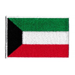 Parche bandera termoadhesivo Kuwait