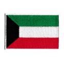 Patche écusson drapeau Koweit thermocollant