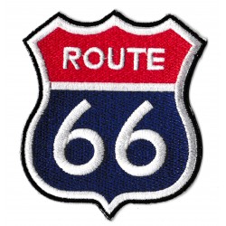 Parche termoadhesivo Route 66 vintage
