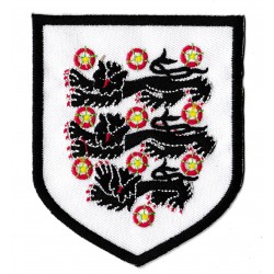 Aufnäher Patch Flagge Bügelbild England 3 Löwen