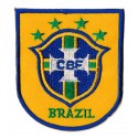 Aufnäher Patch Flagge Bügelbild Brazil Futebol