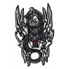 Aufnäher Patch Bügelbild tattoo Drache