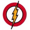 Aufnäher Patch Bügelbild elektrisch Symbol