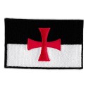 Parche bandera Orden de los Templarios