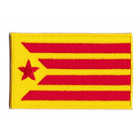 Patche écusson drapeau Catalogne  catalan séparatiste