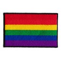 Toppa  bandiera termoadesiva LGTB