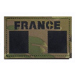 French army PVC hook loop patch