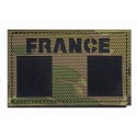 French army PVC hook loop patch