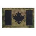 canadian army PVC hook loop patch