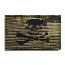 parche pirata PVC camuflaje