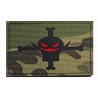 Patche PVC Bonhomme camouflage