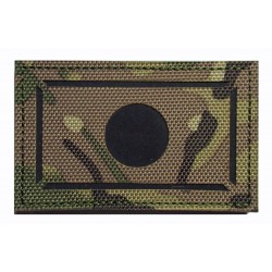 Japan army PVC hook loop patch