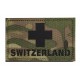 Patche PVC armée Suisse camouflage