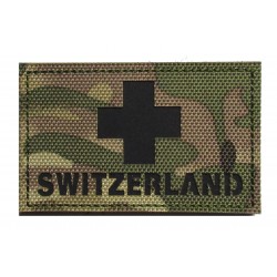 toppa camuffare esercito svizzero PVC