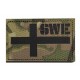 toppa camuffare esercito Svezia PVC