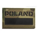 parche ejercito Polonia PVC camuflaje