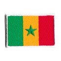 Aufnäher Patch klein Flagge Bügelbild Senegal