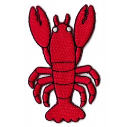 Iron-on Patch lobster shellfish