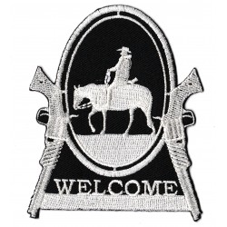 Iron-on Patch Welcome Cowboy