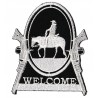 Iron-on Patch Welcome Cowboy