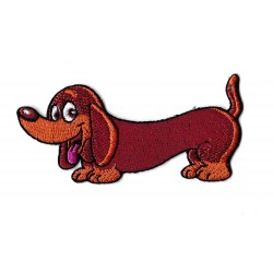 Iron-on Patch sausage dog